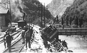 Sabotajes ferroviarios en la Francia ocupada