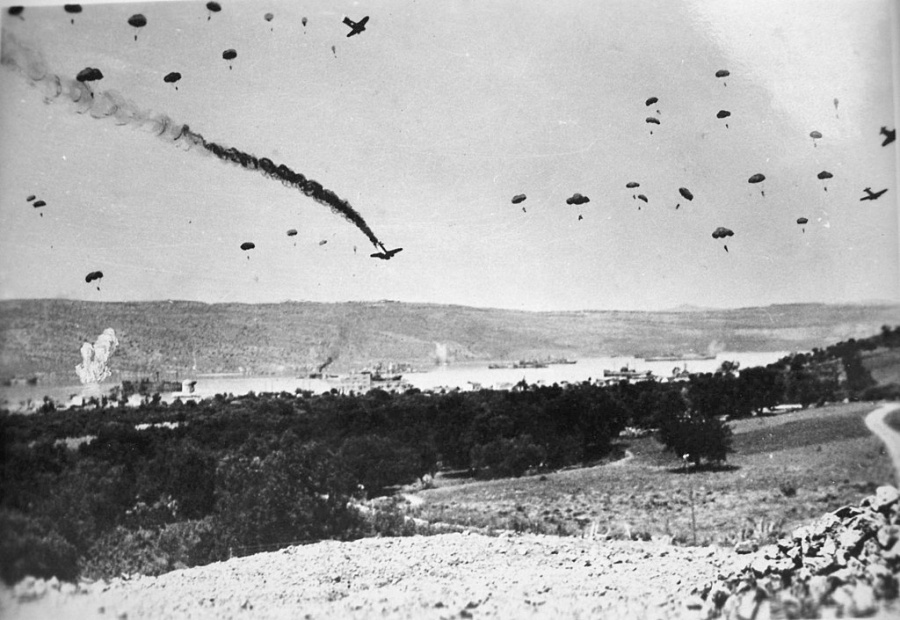 El gran asalto aerotransportado alemán a Creta