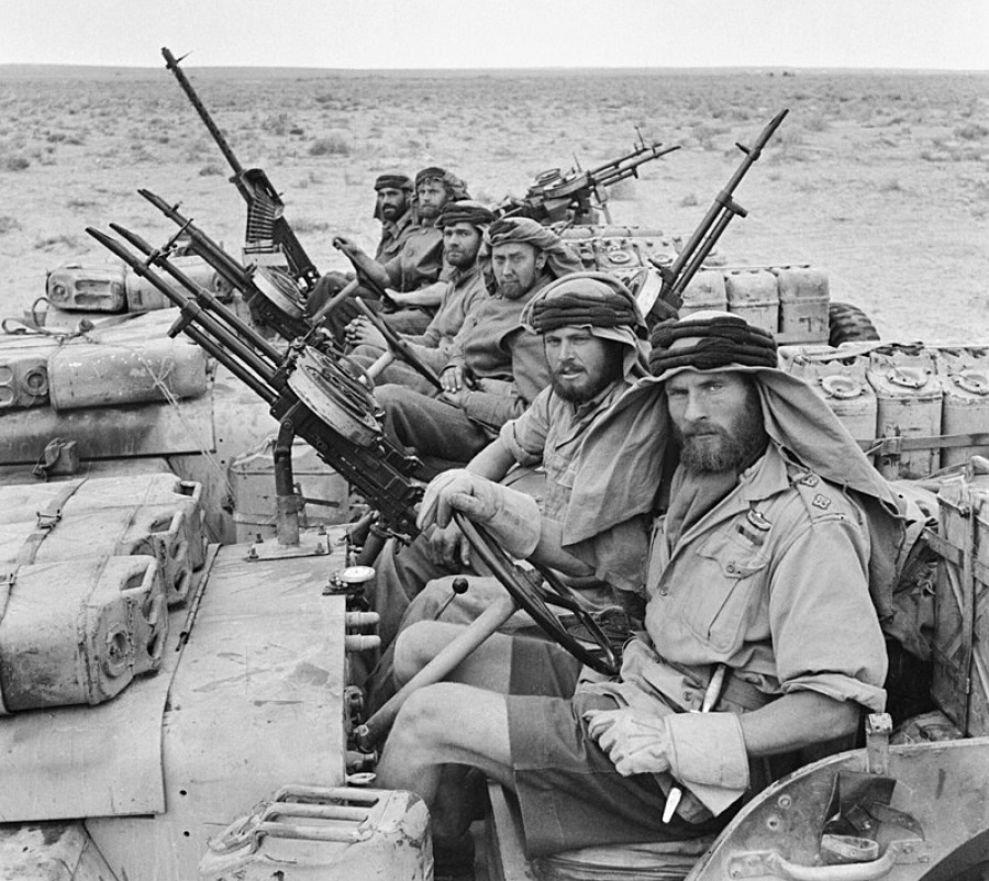 Junio de 1942: sabotaje masivo del SAS en Libia y Creta