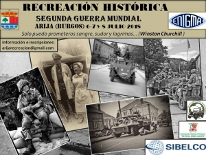 Roberto Ca&ntilde;&oacute;n Valbuena y la Asociaci&oacute;n Enigma nos devuelven a la Segunda Guerra Mundial en Arija 2018