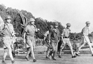 La conquista japonesa de Singapur