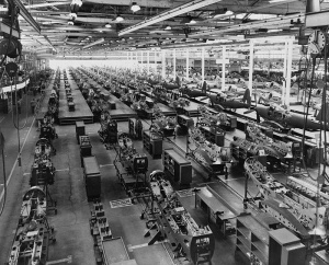 Poderío industrial y recursos humanos en la Segunda Guerra Mundial