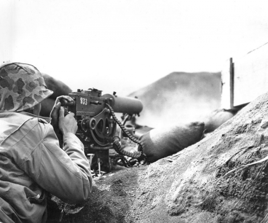 La carga suicida de Iwo Jima